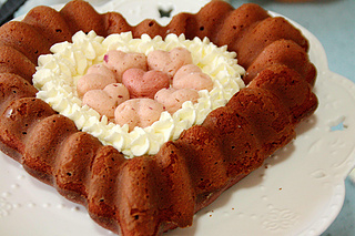 紅絲絨婚禮蛋糕