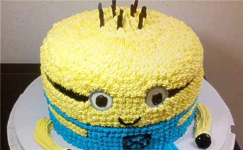 小黃人蛋糕