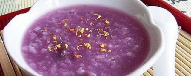 小米紫薯粥做法 又一款營養粥品