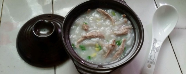 香菇鴨肉粥做法 香菇鴨肉粥怎麼做