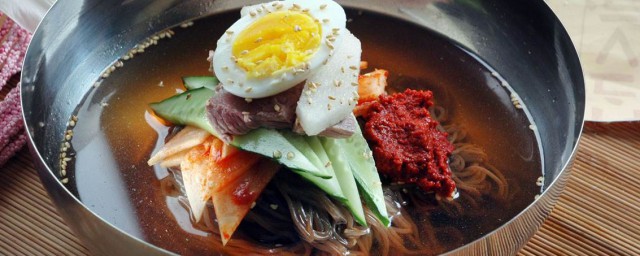 韓式蕎麥冷面做法 正宗的韓式蕎麥冷面