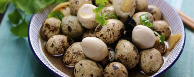 鹵鵪鶉蛋的做法 一道傢常菜