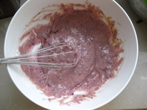 紫薯戚風蛋糕