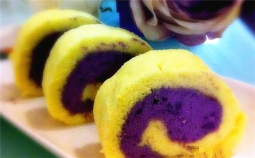 紫薯小山卷