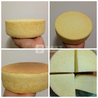 超簡單完美戚風6寸兩蛋