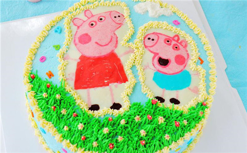 粉紅豬小妹蛋糕