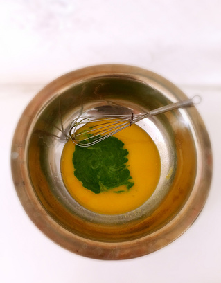 菠菜戚風蛋糕