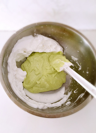 菠菜戚風蛋糕