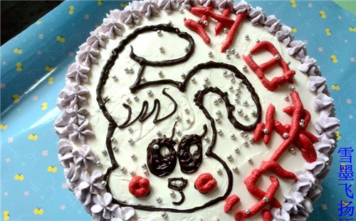小白兔奶油蛋糕