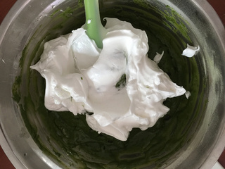 抹茶蜜紅豆戚風