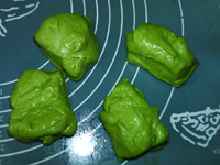菠菜面包圈
