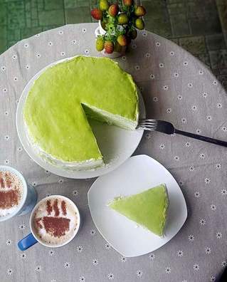 香蘭葉千層蛋糕