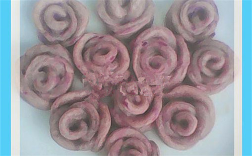 紫薯玫瑰餅幹