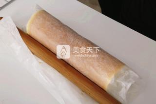 肉松戚風蛋糕卷