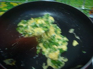 韭菜炒雞蛋