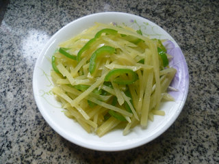 青椒炒土豆絲