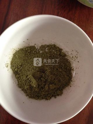 抹茶蜜豆芝士蛋糕