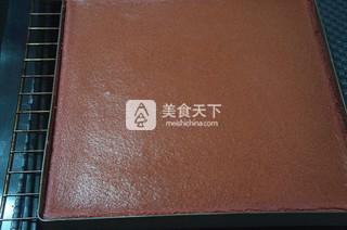 紅絲絨燙面戚風卷