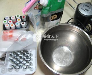 海綿杯子裱花蛋糕