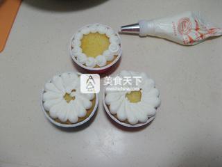 海綿杯子裱花蛋糕