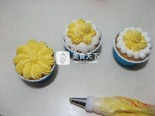 海綿杯子裱花蛋糕