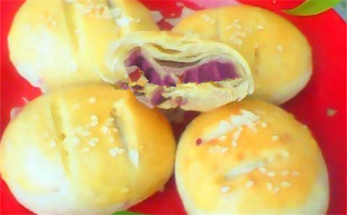紫薯老婆餅