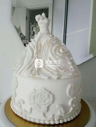婚禮蛋糕歐式婚紗