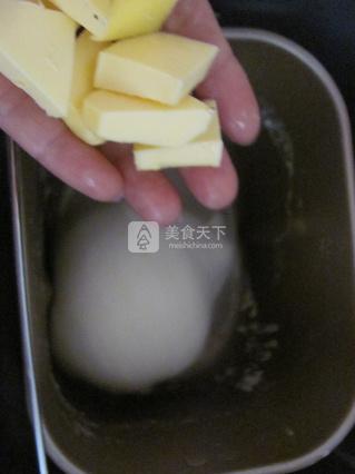 玫瑰綠豆面包