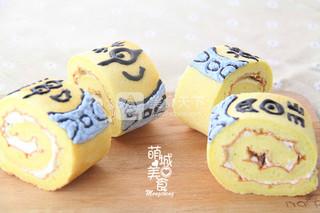 小黃人蛋糕卷