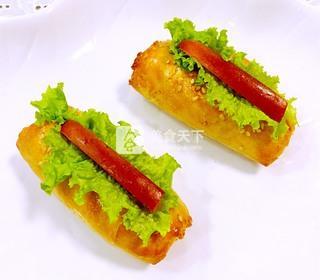 迷你可愛熱狗