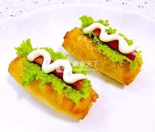 迷你可愛熱狗