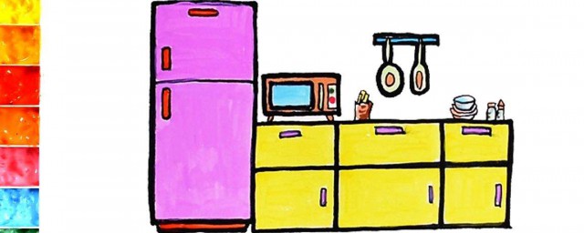 冰箱怎麼畫 怎麼畫一個冰箱