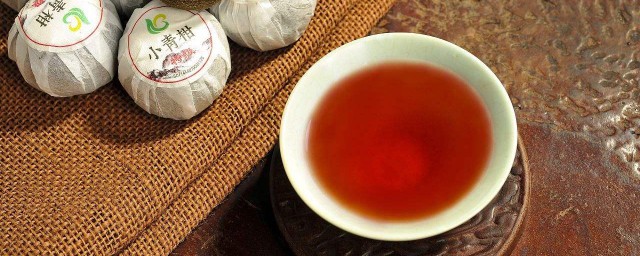 小青柑普洱茶怎麼泡 技巧七步驟
