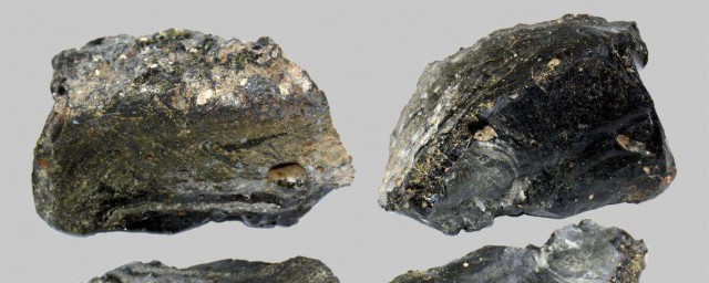 墨綠玻璃隕石特征 黑綠玻璃隕石屬於鐵隕石