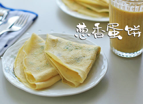 蔥香蛋餅
