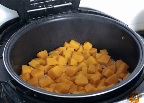 南瓜紅豆飯電飯鍋版