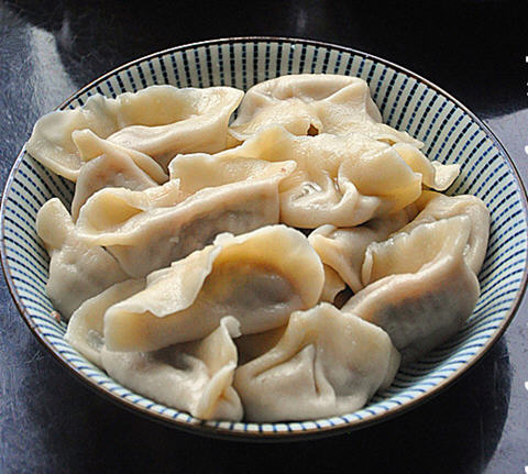 香菜牛肉餡餃子