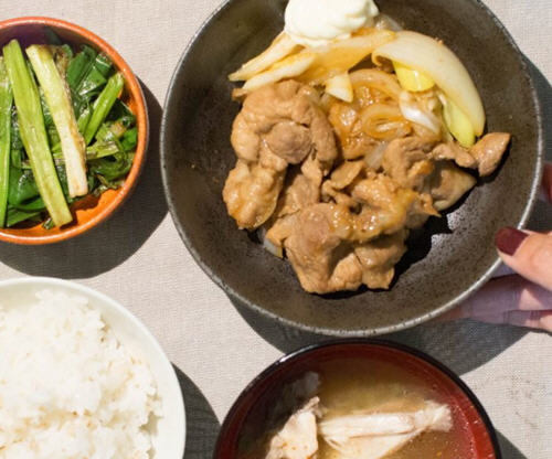生薑燒豬肉