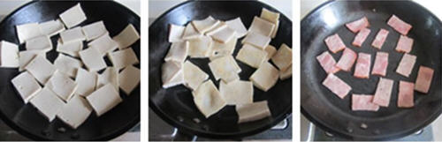 培根千葉豆腐