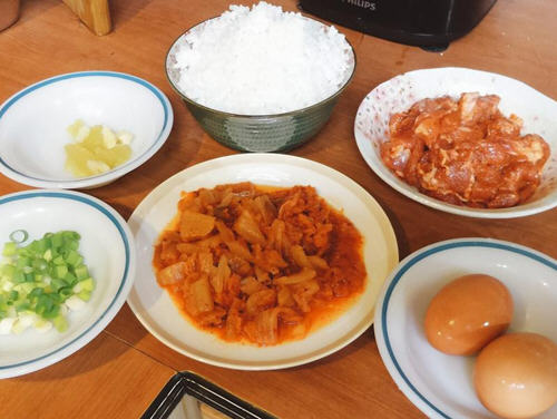 韓式溫泉蛋炒飯