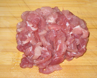 雪菜肉絲面