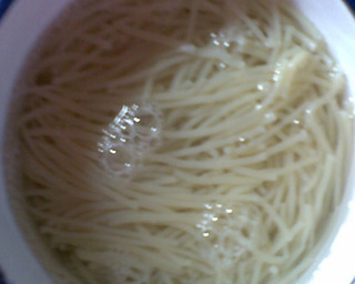 雪菜肉絲面