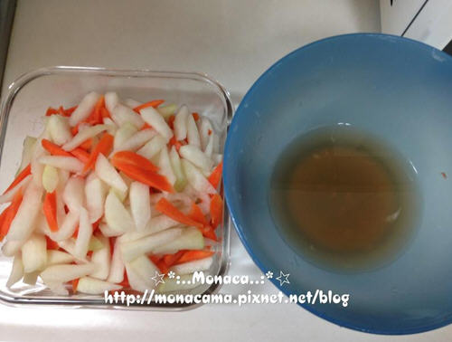 梅子蘿卜泡菜