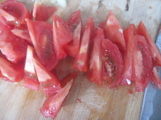 大頭菜炒西紅柿