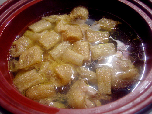 竹蓀燉雞