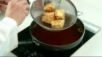 千層肉餡茄子