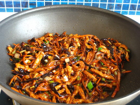 川菜魚香肉絲