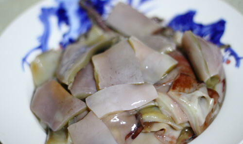 青椒炒魷魚