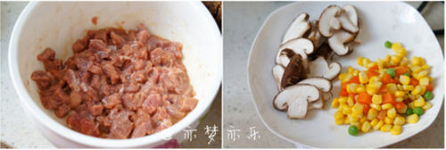 香菇牛肉燜飯