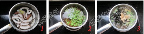 豆苗豆腐紫菜湯